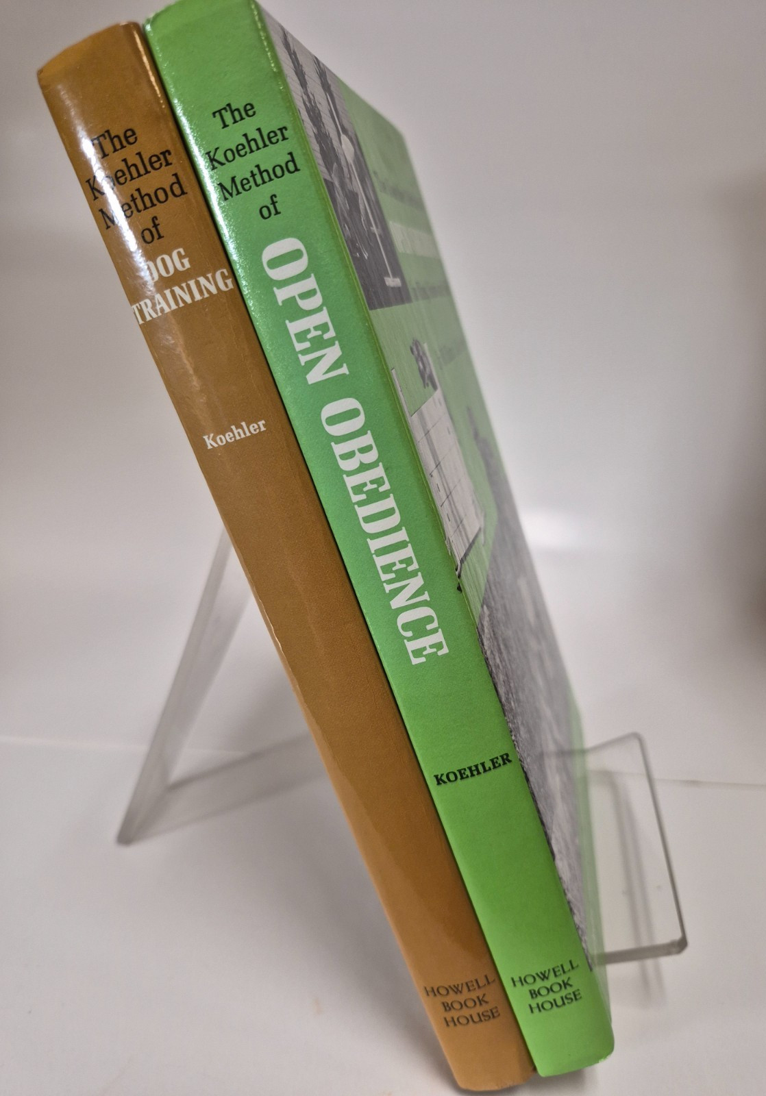 The Koehler Method of Dog Training/Open Obedience Lot, 1984, VG