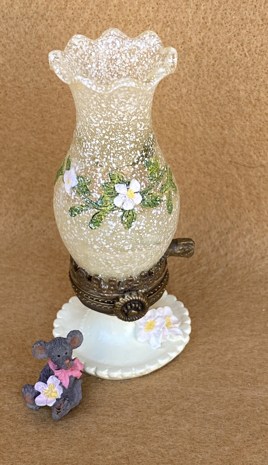 Boyds Bears 2011 Aileen’s Vintage Lamp with Luminous McNibble NIB 1E/1135