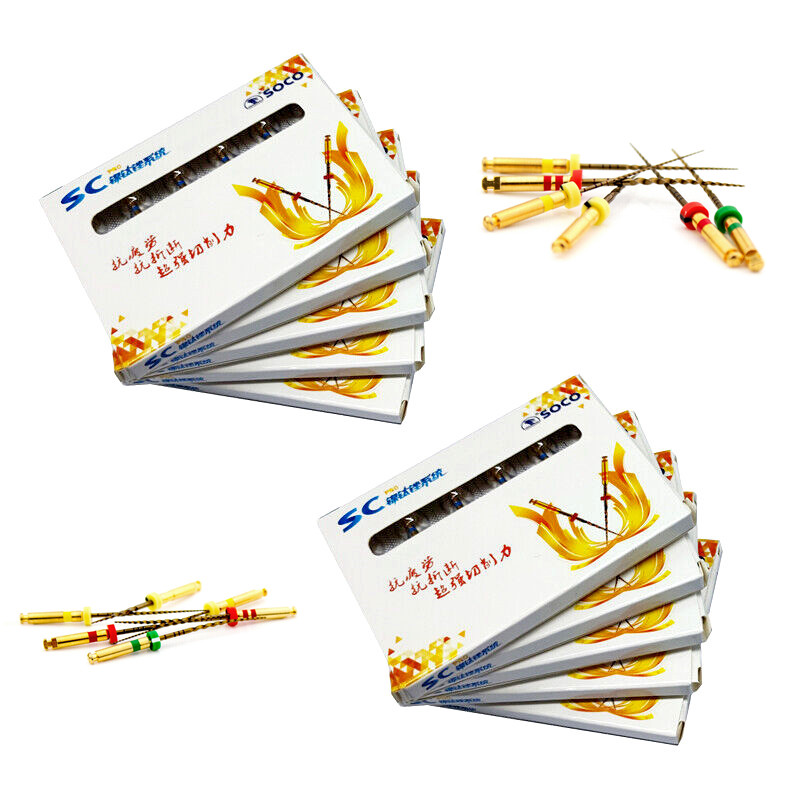 1~20Pack COXO SC-PRO Dental Endo Controlled Memory NITI File length 25mm 1~20Pack COXO SC-PRO Dental Endo Controlled Memory NITI File length 25mm