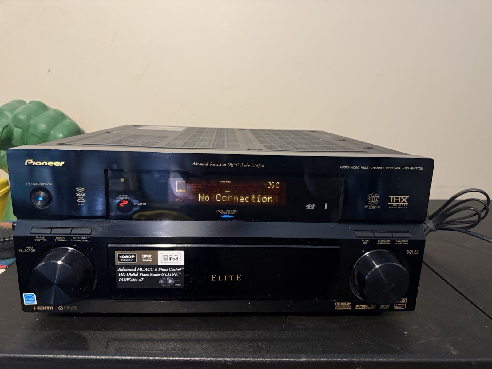 Pioneer Elite VSX-84TXSi Audio Video Receiver NO REMOTE Tested Good Pioneer Elite VSX-84TXSi Audio Video Receiver NO REMOTE Tested Good