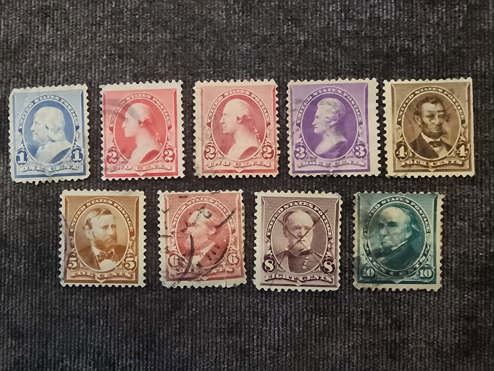 US Scott 219-226