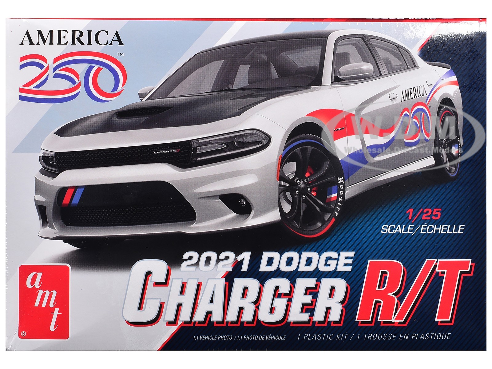 SKILL 2 MODEL KIT 2021 DODGE CHARGER R/T \ SKILL 2 MODEL KIT 2021 DODGE CHARGER R/T \
