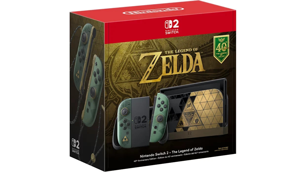 Nintendo Switch 2 Zelda 40th Anniversary Edition Console NEW SEALED PRESALE