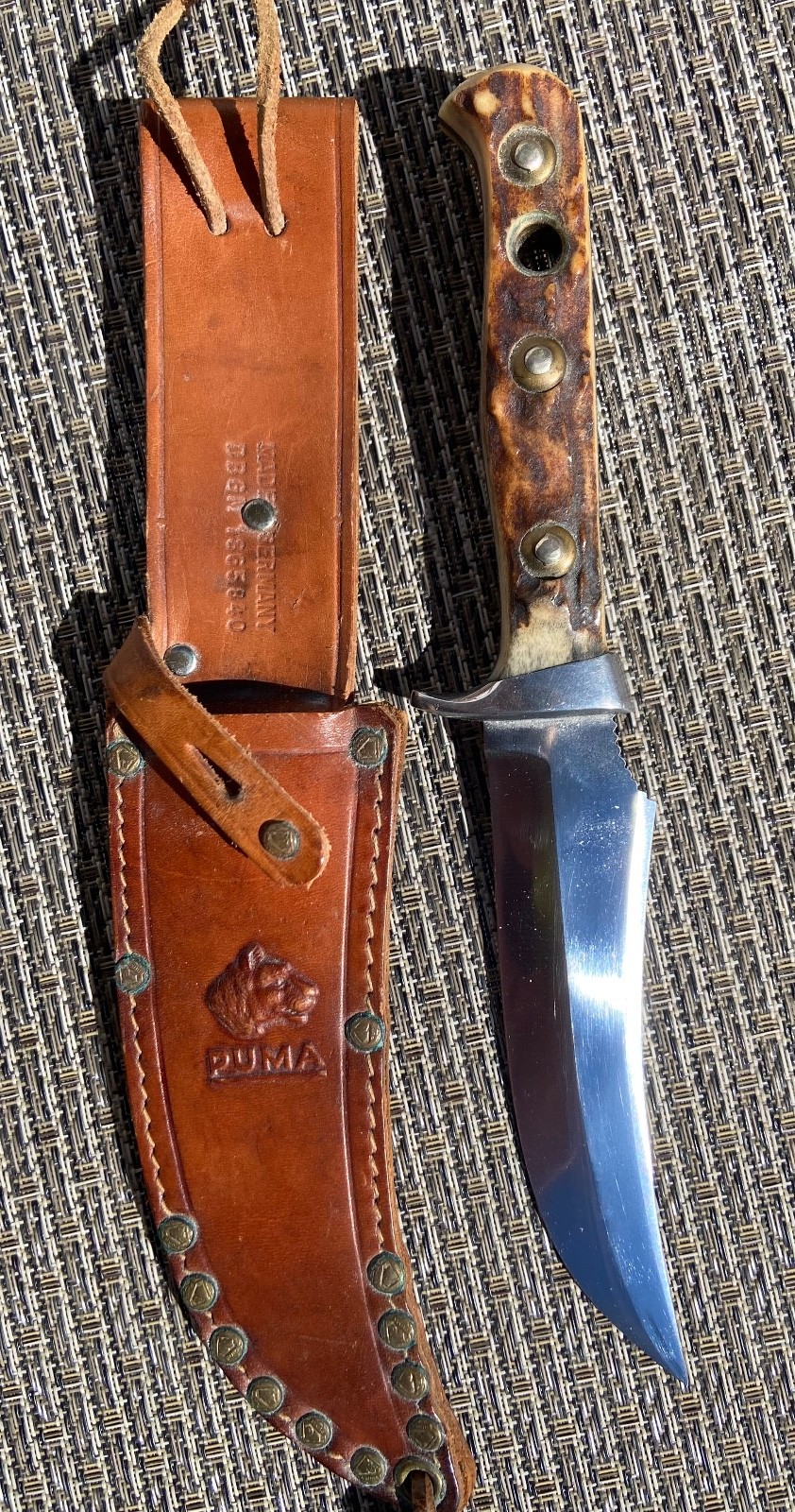 Vintage Puma Skinner Knife  from 1960's