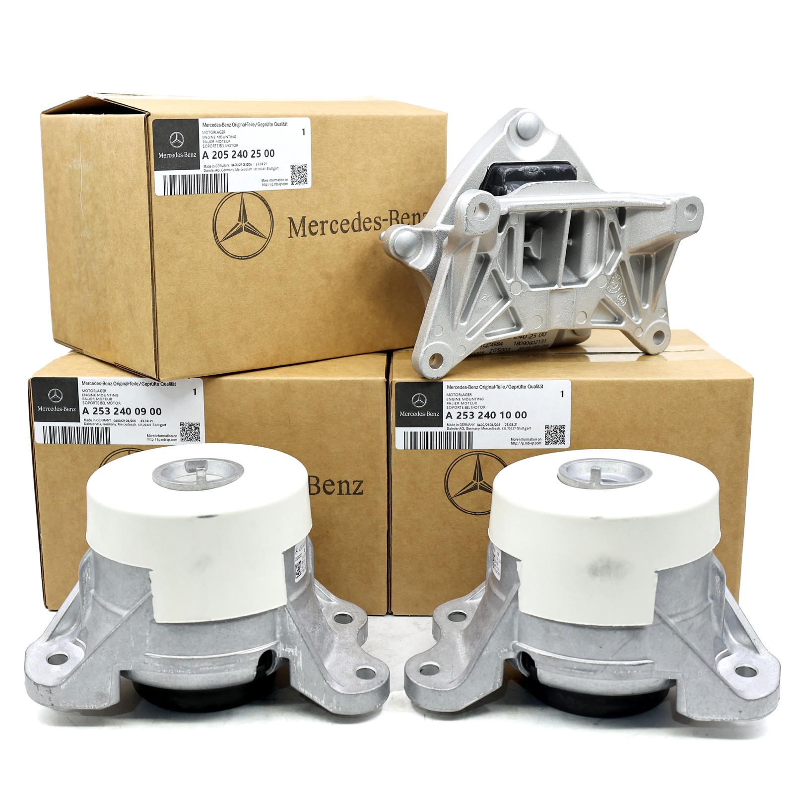 3Pcs OEM Engine Motor Mount Set For Mercedes W253 GLC200 GLC250 GLC300 GLC43 AMG