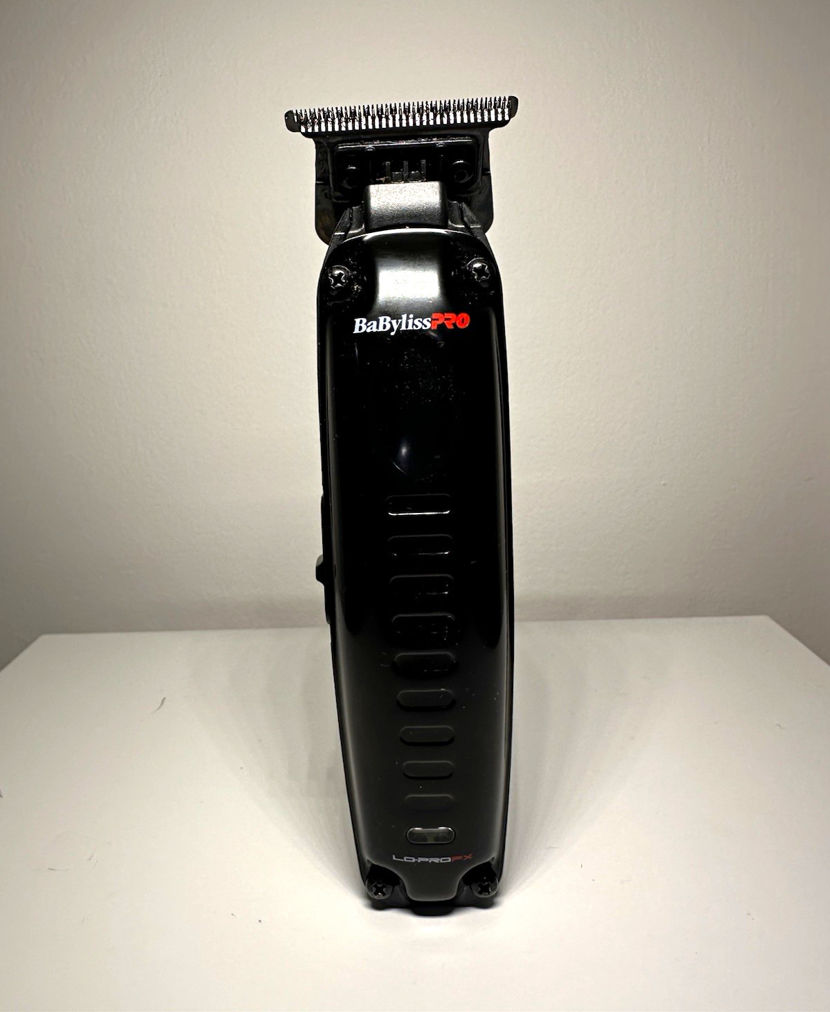 BaBylissPRO LO-PROFX Black Cordless T-Blade Hair Trimmer FX726