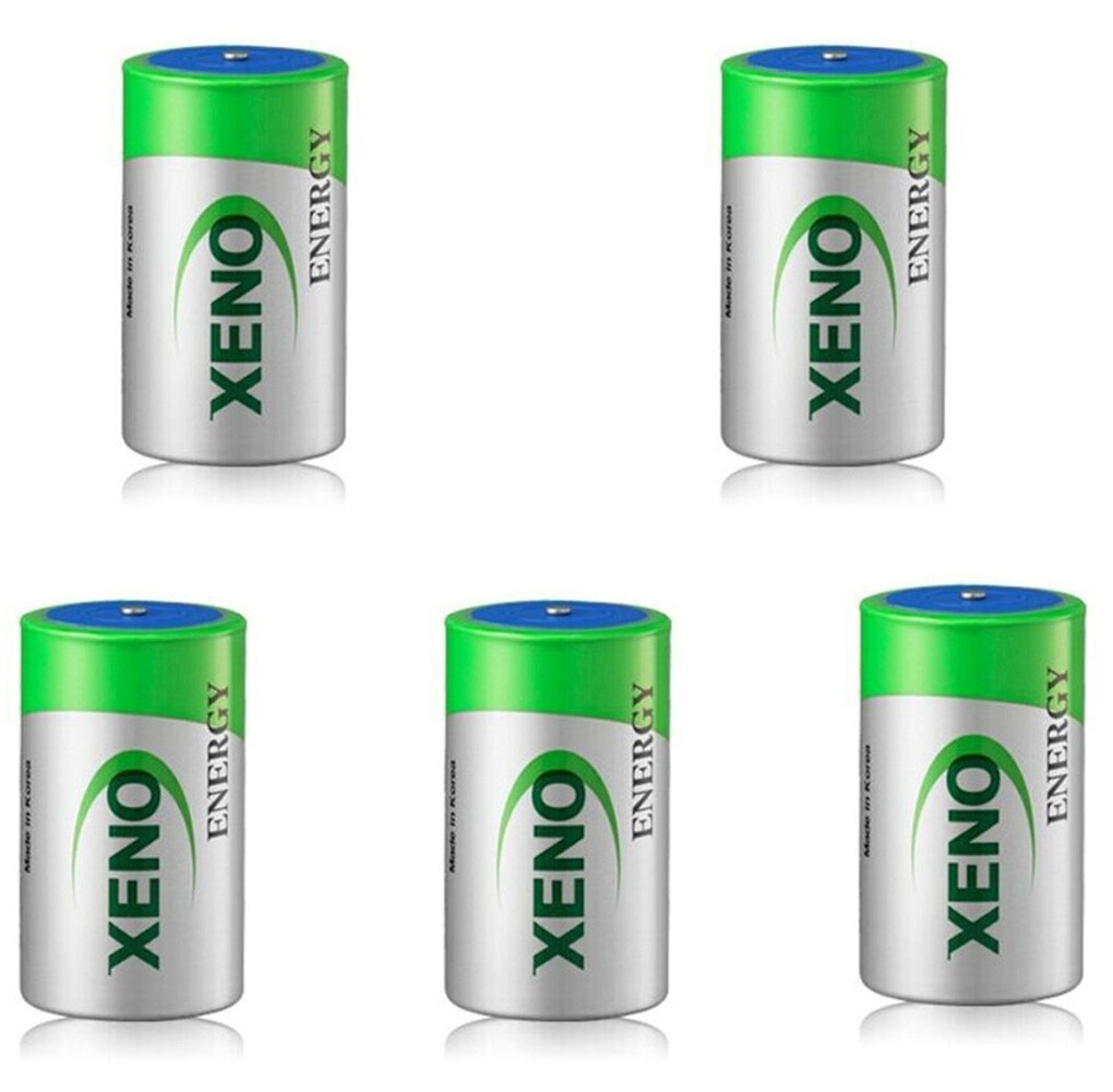 5x XL-205F D 3.6V Li-ion Thionyl Chloride Battery 19000MAH Primary Batteries