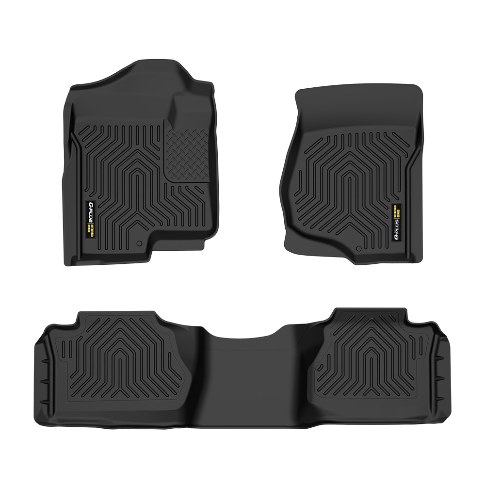 3PC Floor Mats Fits 2007-2013 2011 Chevrolet Silverado & GMC Sierra 2500 3500 US
