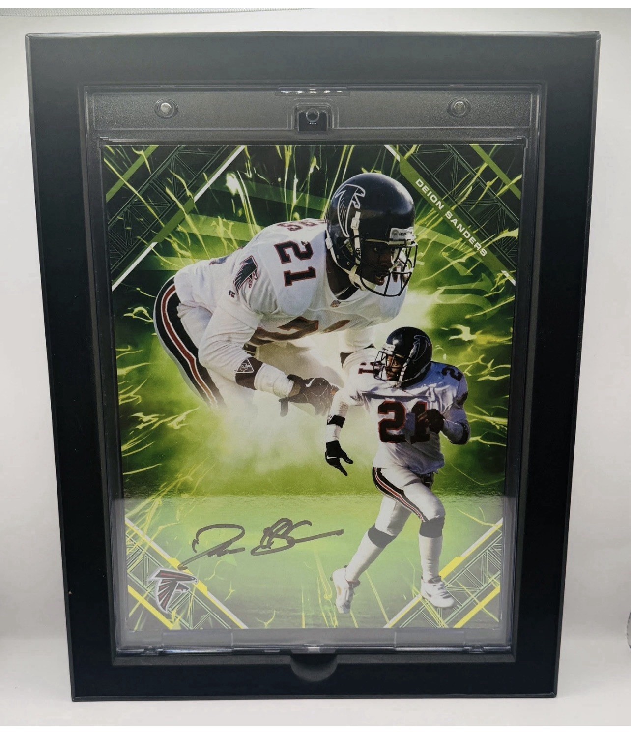 2025 Fanatics UW Emanate- Deion Sanders -  -Hard Autograph - Green /99