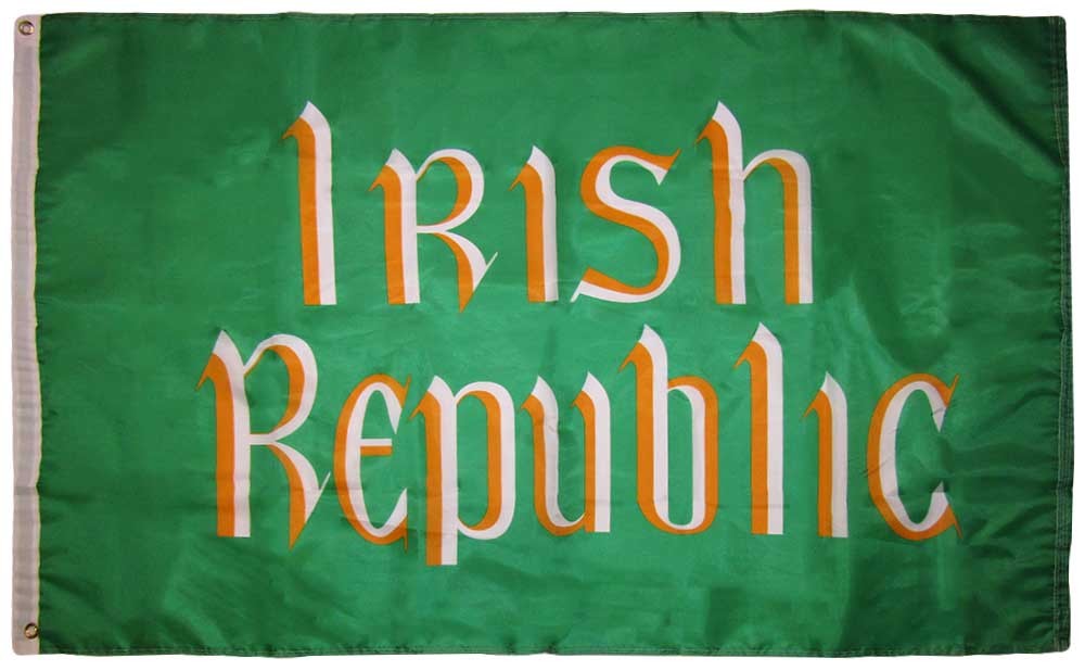 3x5 Irish Republic 150D Woven Poly Nylon Flag 5x3 Banner Grommets Heavy Duty