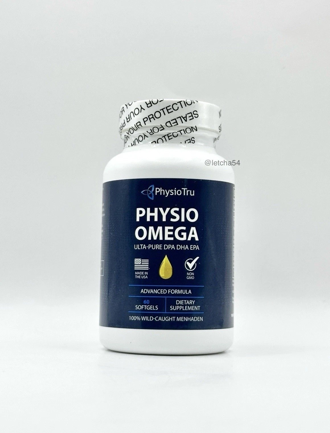PhysioTru Physio Omega Ultra-Pura DPA DHA EPA ADVANCED FORMULA (60 Softgels) PhysioTru Physio Omega Ultra-Pura DPA DHA EPA ADVANCED FORMULA (60 Softgels)