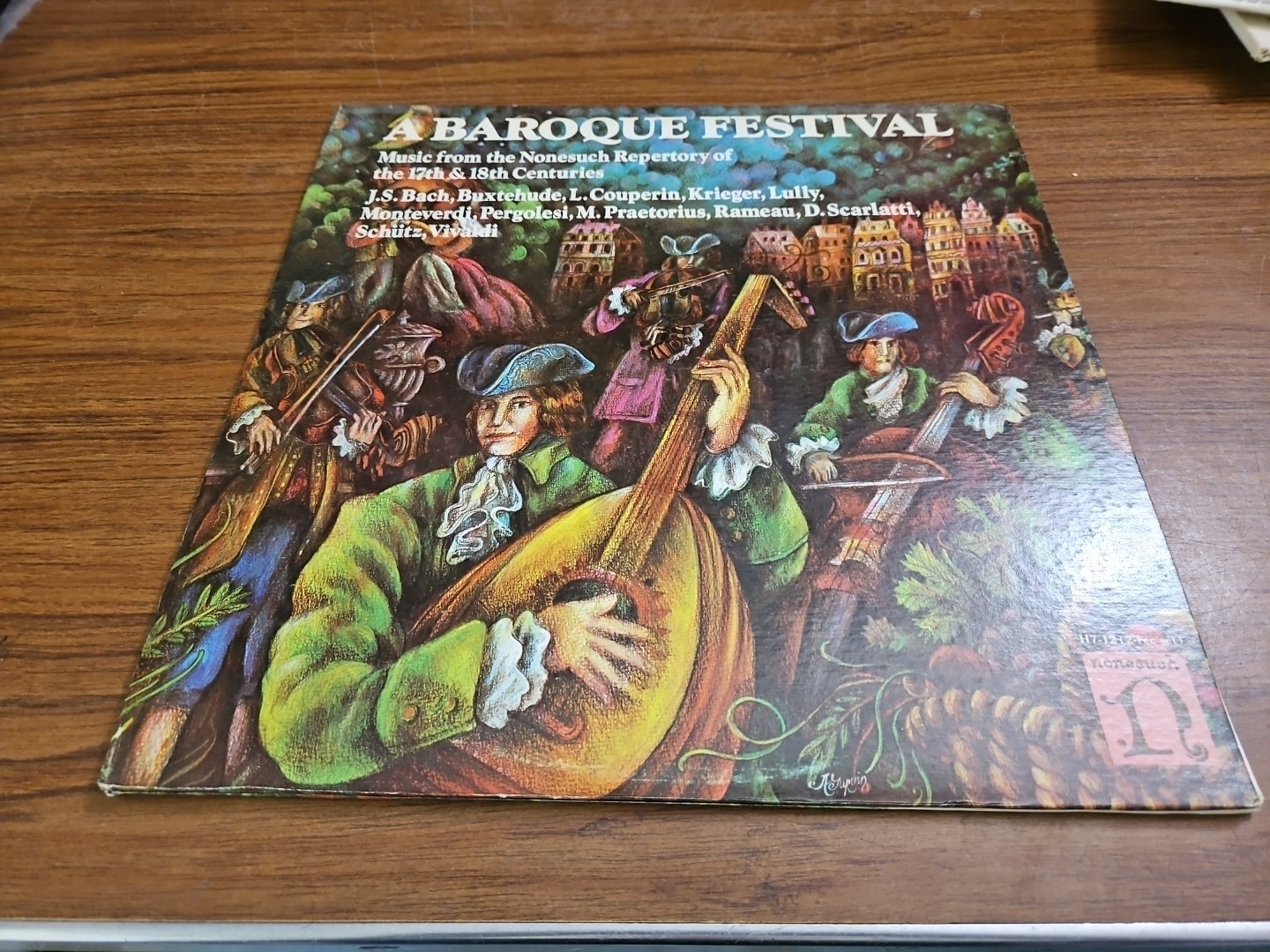 A Baroque Festival Double Vinyl LP Record VG Condition A Baroque Festival Double Vinyl LP Record VG Condition
