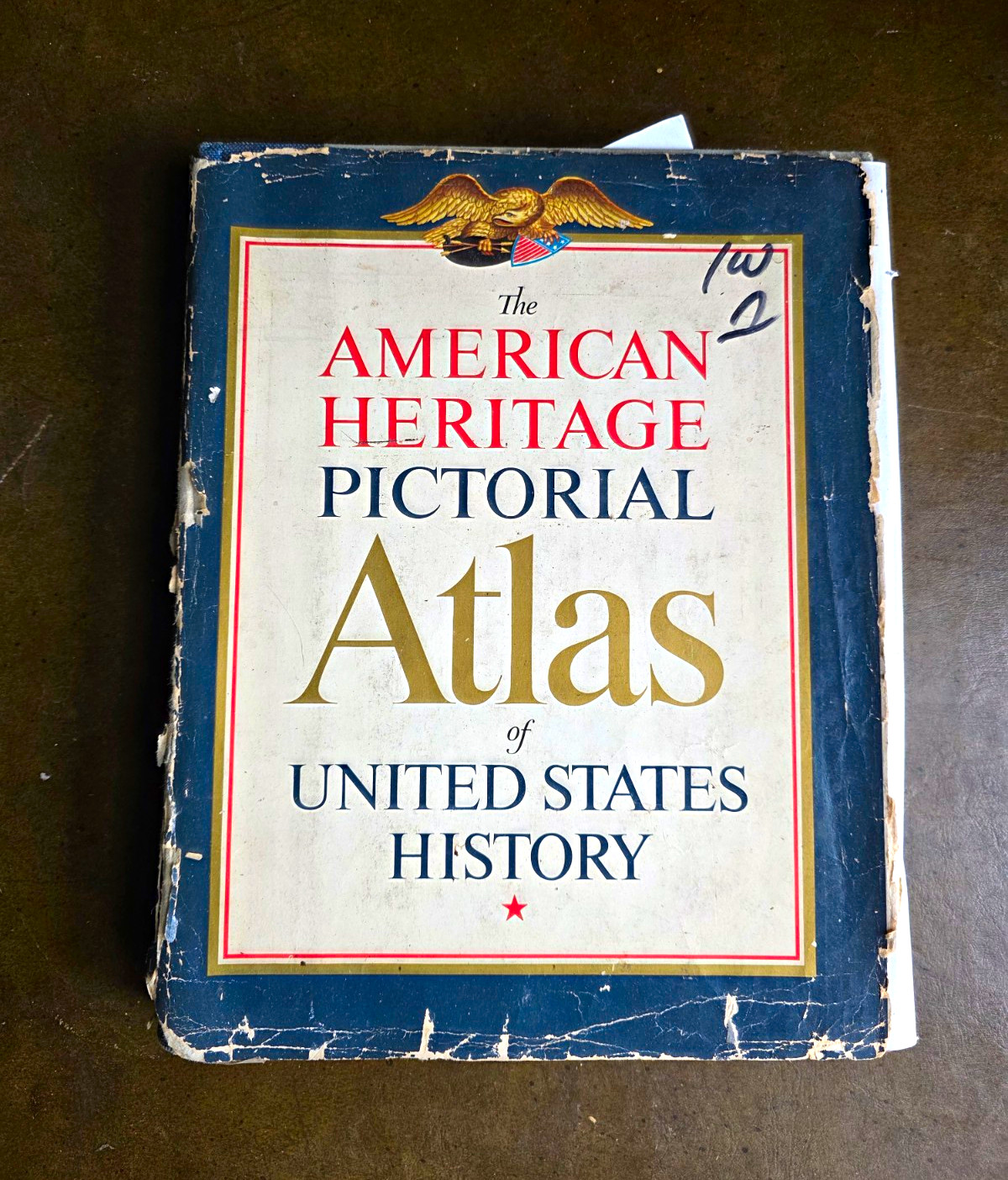 The American Heritage Pictorial Atlas of United States History1966,Hardcover+DJ