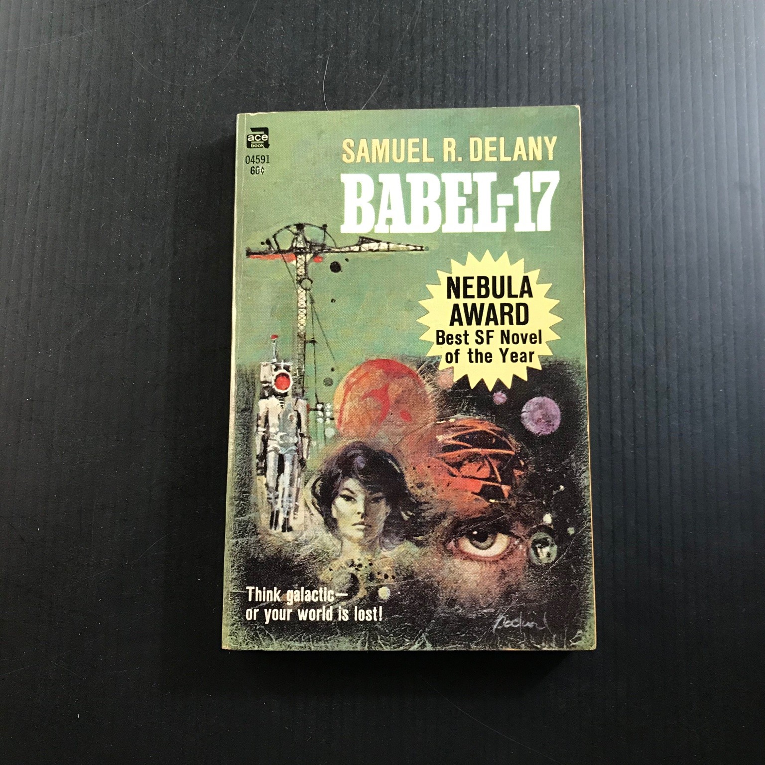 Babel-17 Samuel R. Delany 1966 Nebula Award Winning Science Fiction Novel