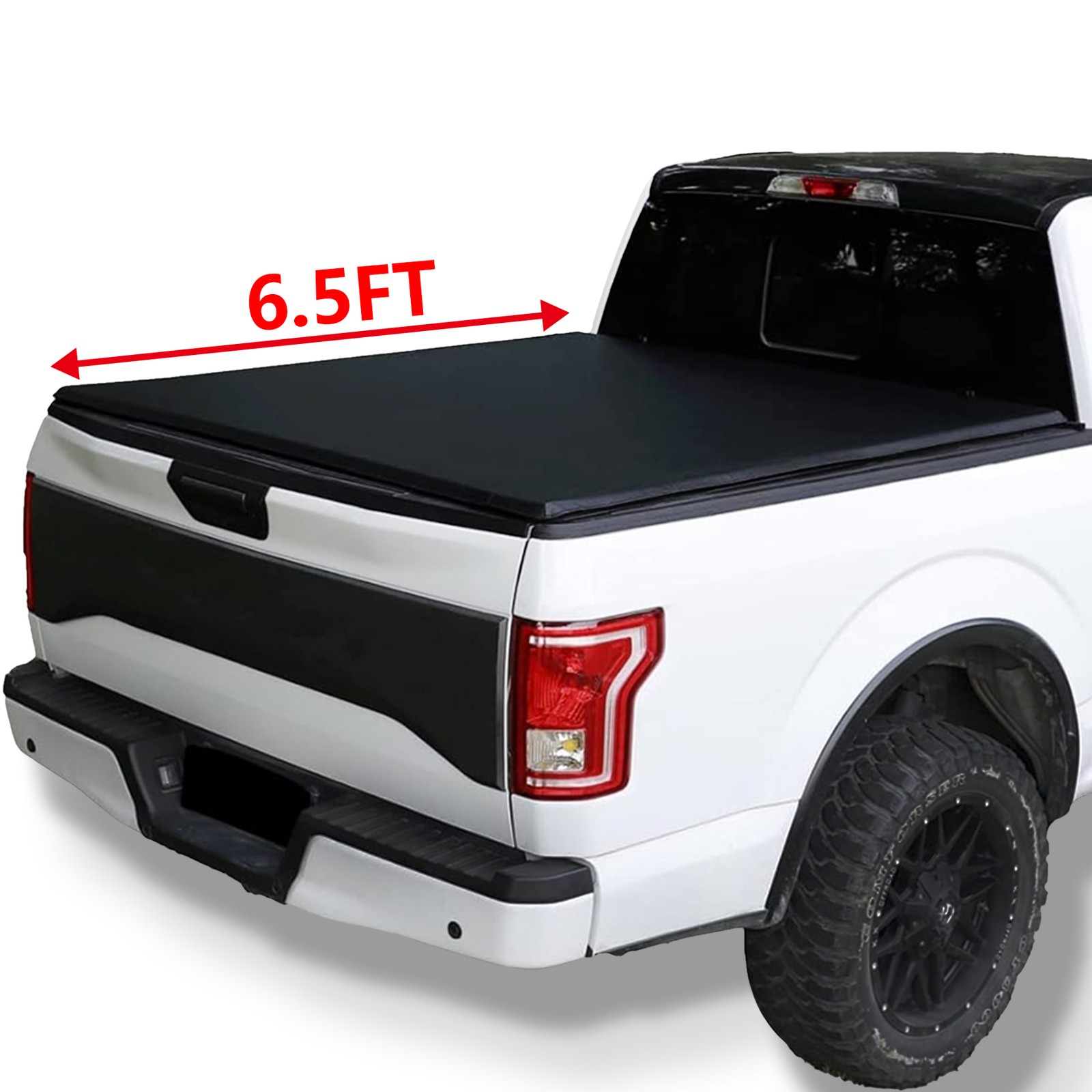 6.5\' Soft Roll Up for 2022-2026 Toyota Tundra Vinyl Tonneau Cover