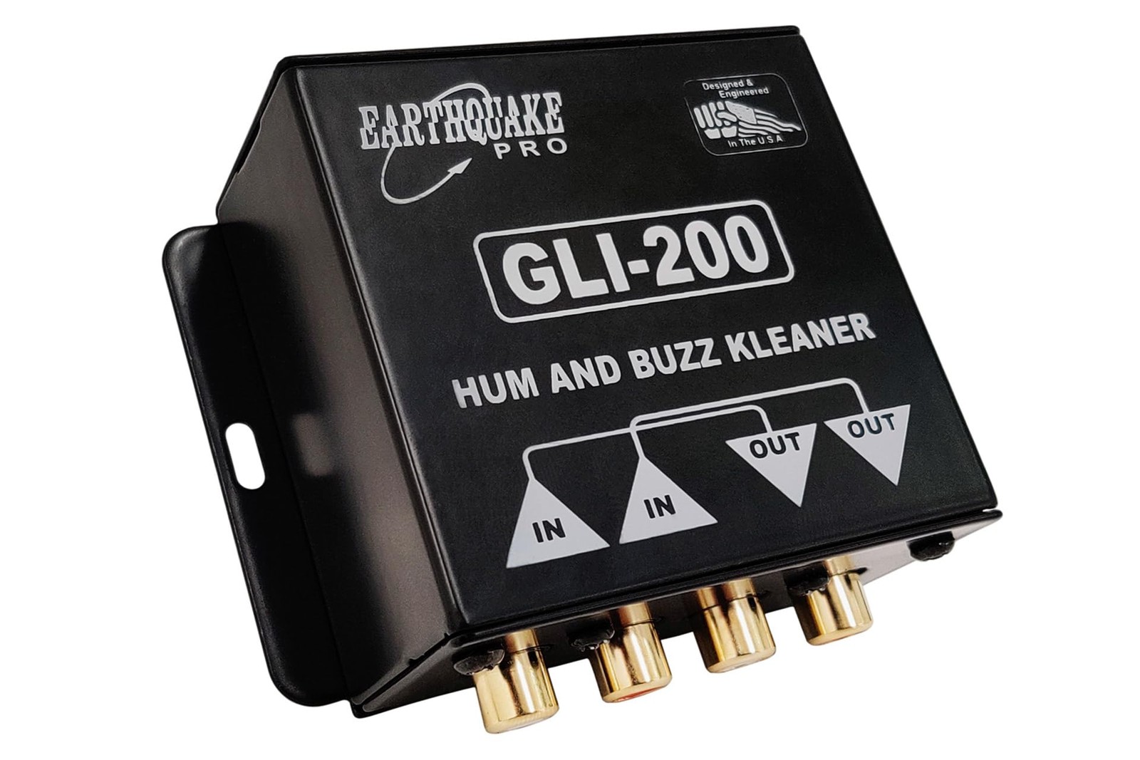 Earthquake Sound GLI-200 - Eliminates Hum & Ground Loop Noise, Multi-Color