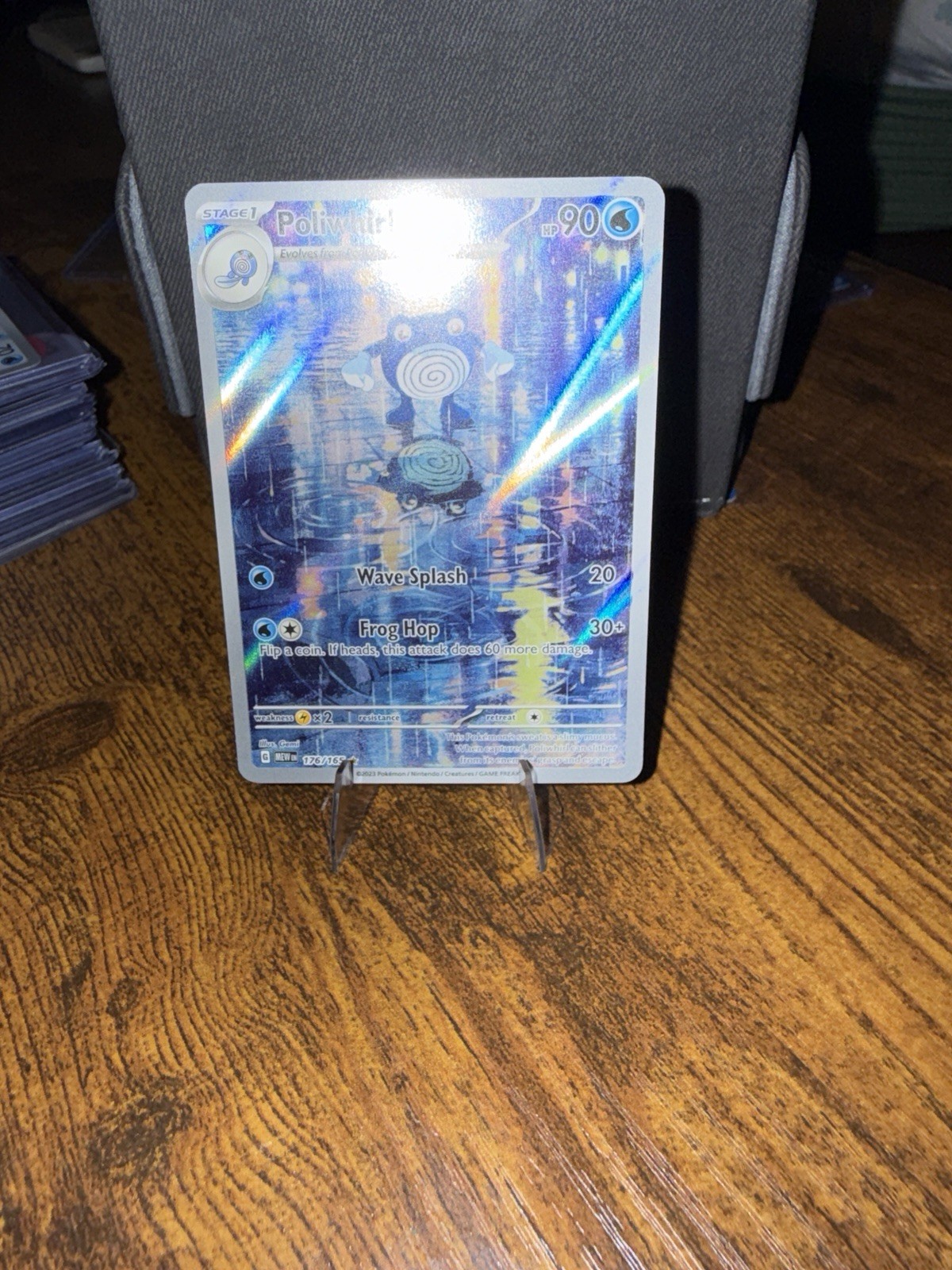 Poliwhirl 176/165 Illustration Rare – Pokémon TCG 151 NM