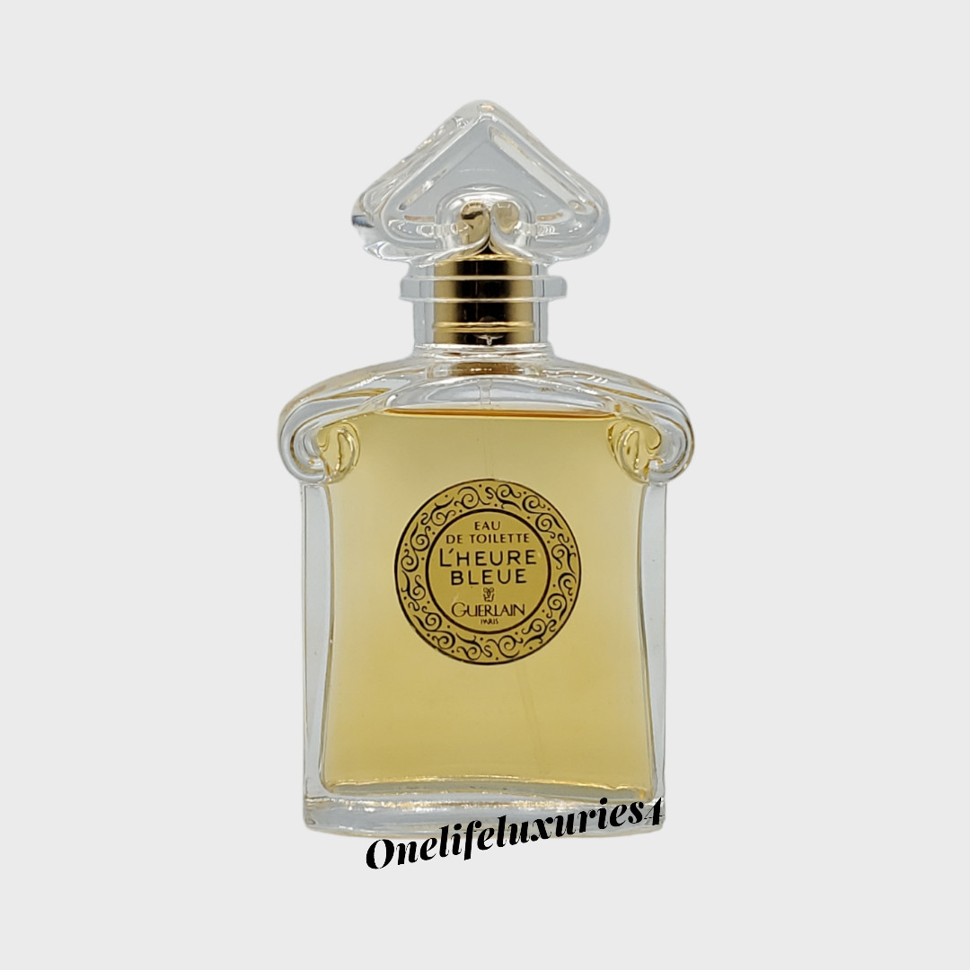 GUERLAIN L\'HEURE BLEUE 1.6oz 50ML EAU DE TOILETTE SPRAY AS PICTURED NEW PERFUME GUERLAIN L\'HEURE BLEUE 1.6oz 50ML EAU DE TOILETTE SPRAY AS PICTURED NEW PERFUME