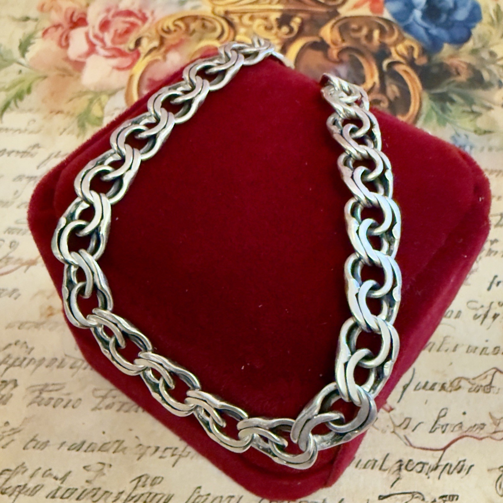 Fabulous 925 Sterling Silver Bracelet  - 8.75