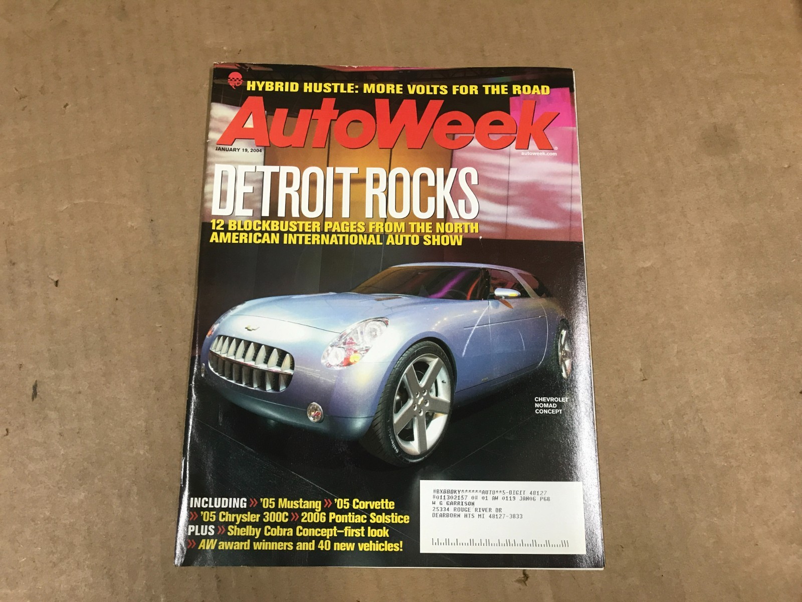 Auto Week Magazine - \