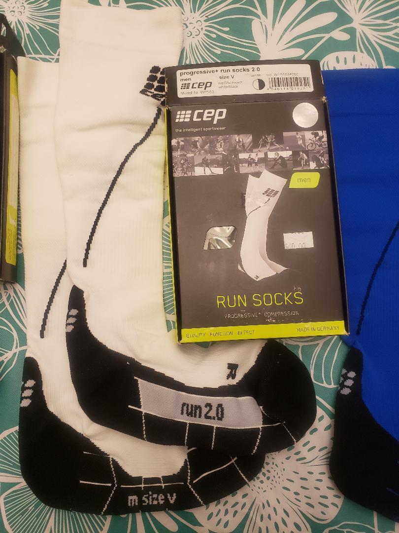 CEP Men's 2.0 Full Tall Compression  Progressive + Run Socks Pick Size & Color