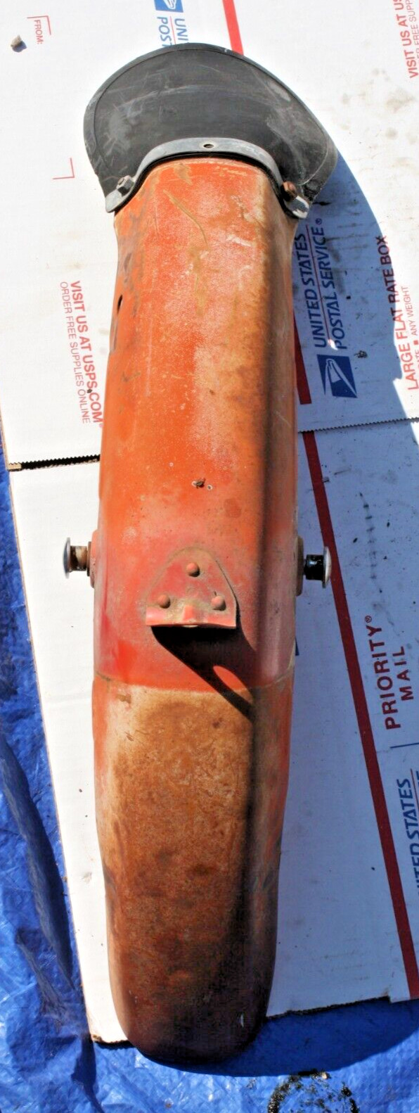 1966-68 HONDA CT90 TRAIL (KO) OEM FRONT FENDER VIN #CT90E-1025613 1966-68 HONDA CT90 TRAIL (KO) OEM FRONT FENDER VIN #CT90E-1025613