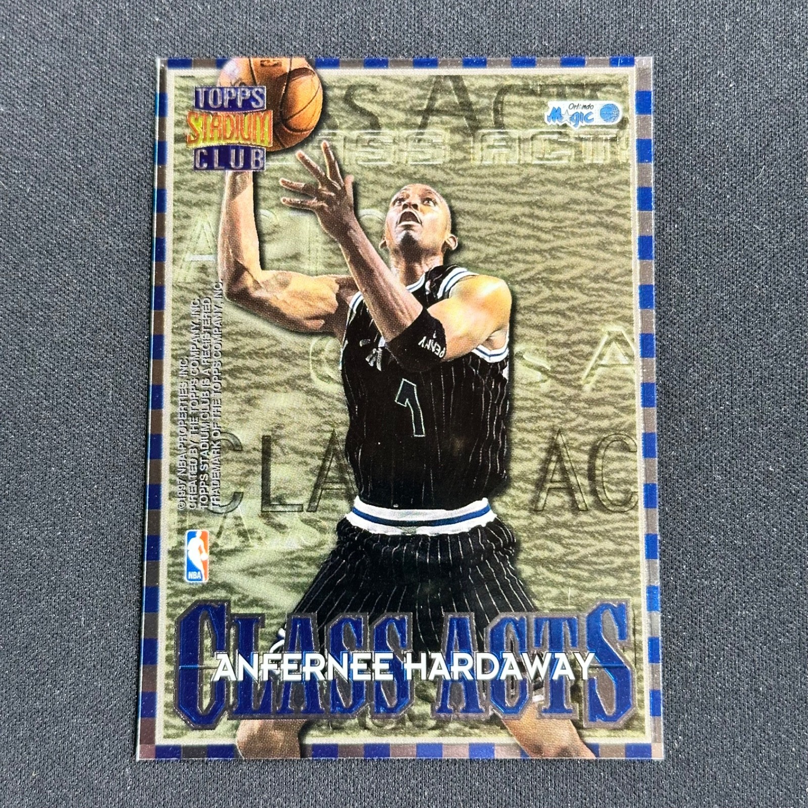 1996-97 Topps Stadium Club Class Acts Anfernee Hardaway Lorenzen Wright #CA 9 RC