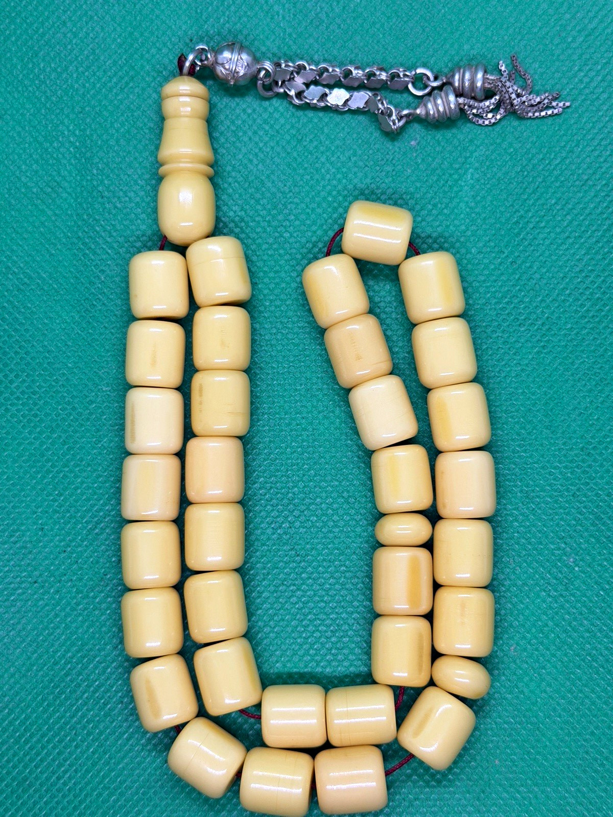 Vintage German Bakelite Dominoes Tasbih Vintage German Bakelite Dominoes Tasbih