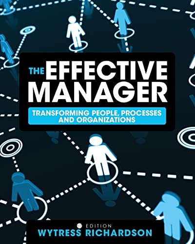 The Effective Manager Transfor - VERY GOOD