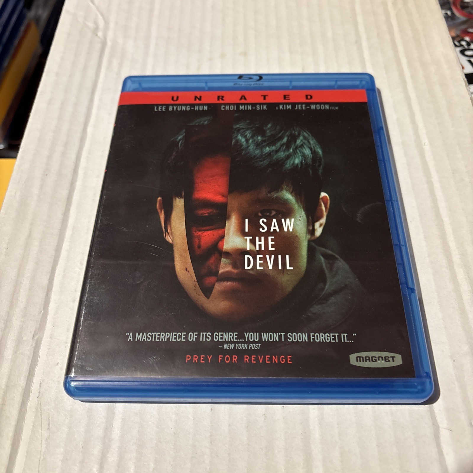 I Saw the Devil (2011) Unrated Edition Blu-Ray I Saw the Devil (2011) Unrated Edition Blu-Ray