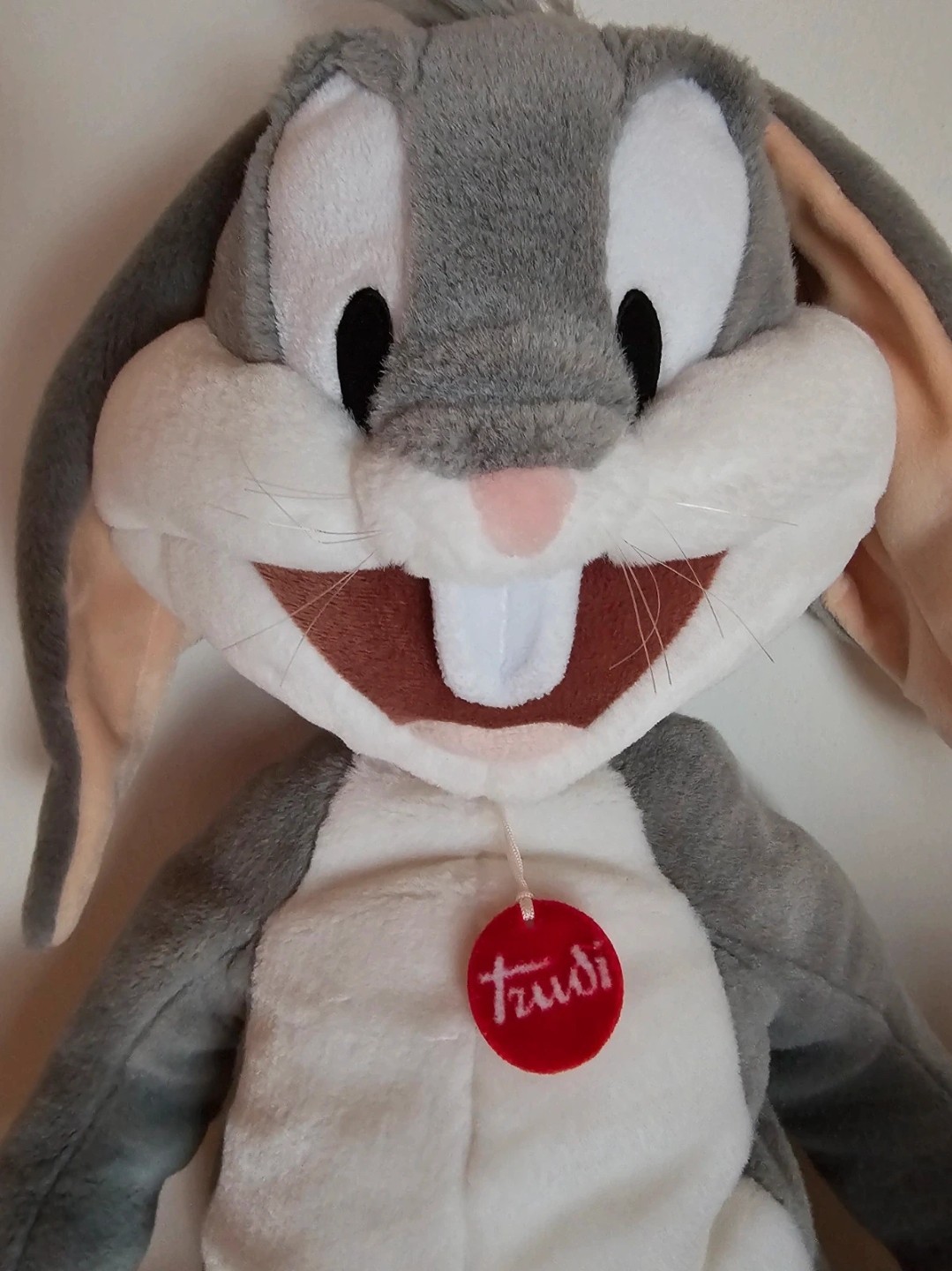 [EXTREMELY RARE] GIANT BUGS BUNNY PLUSH 1 METER - BY TRUDI - JUMBO WARNER BROS