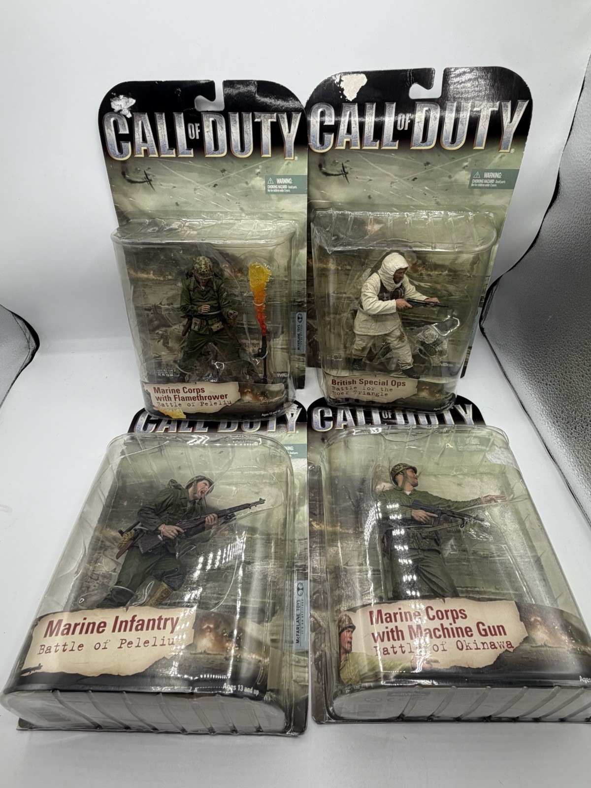 CALL OF DUTY 2008 McFarlane Toys Figurines-Lot Of 4 MINT