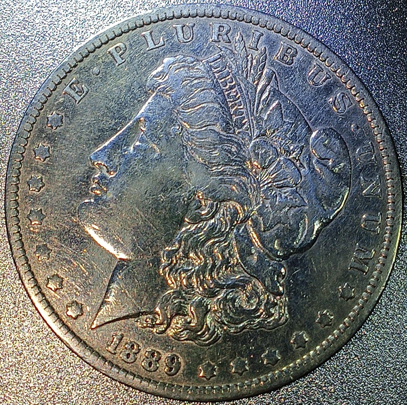 *1889-O Morgan Silver Dollar AU