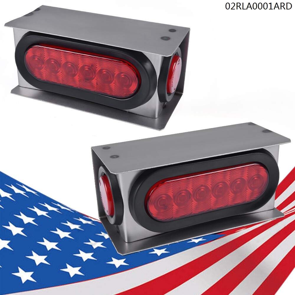 2pc Trailer/Truck Red 6\
