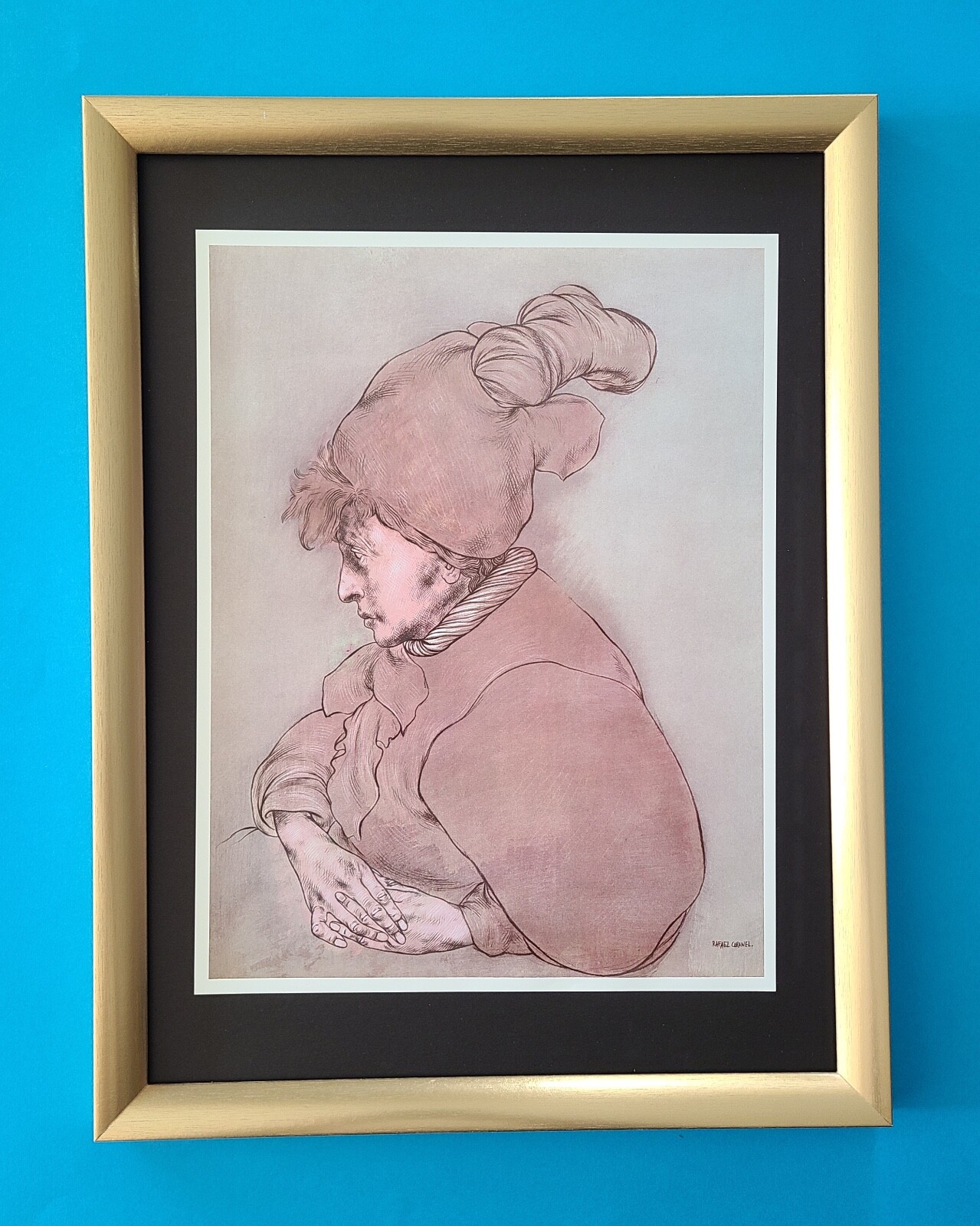 RAFAEL CORONEL + MEXICAN MASTER BEAUTIFUL LARGE PRINT SIGNED MOUNTED $ FRAMED RAFAEL CORONEL + MEXICAN MASTER BEAUTIFUL LARGE PRINT SIGNED MOUNTED $ FRAMED