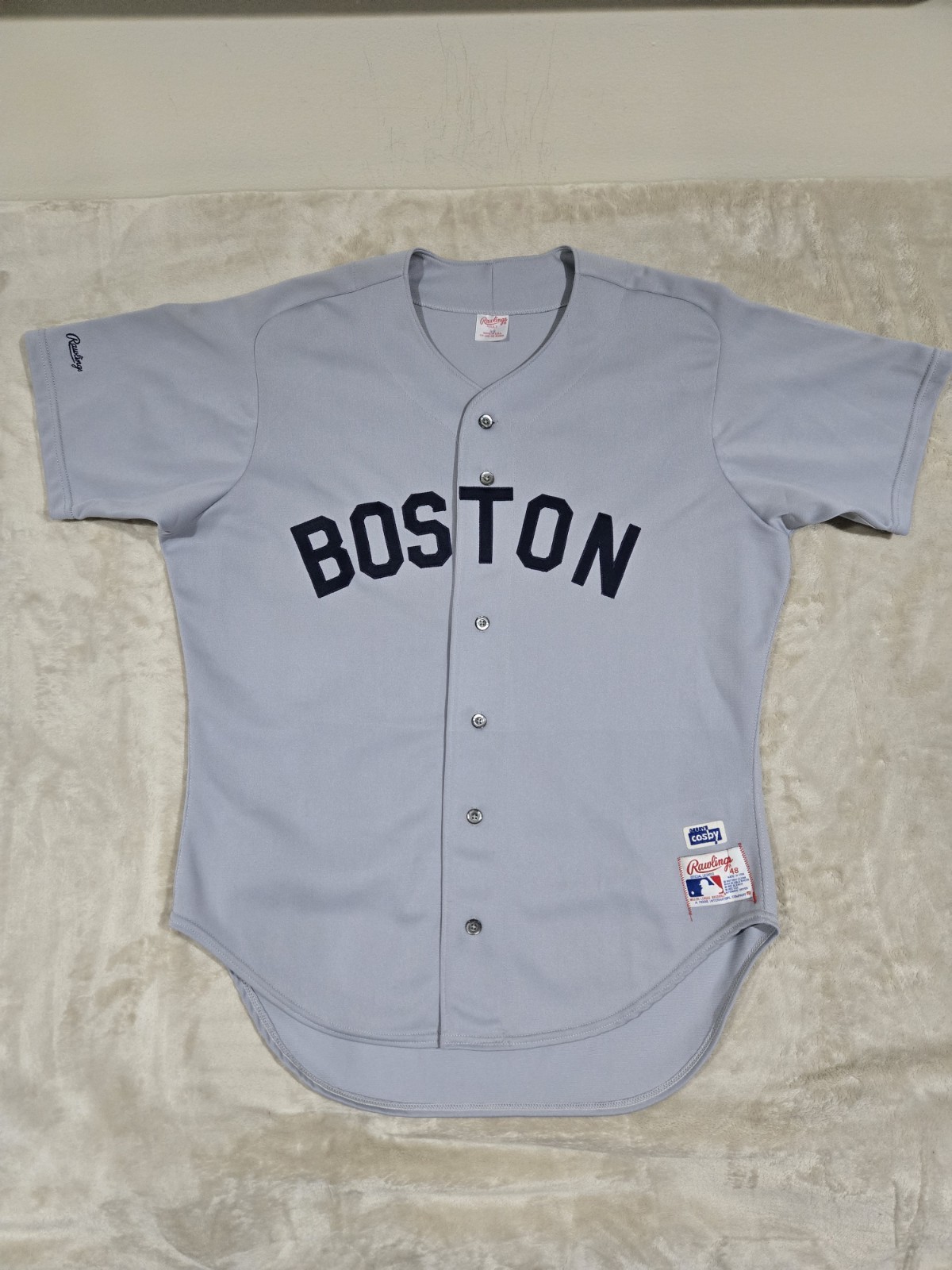 Vintage Rawlings Boston Red Sox Ted Williams #9 Gerry Cosby MLB Jersey  Size 48