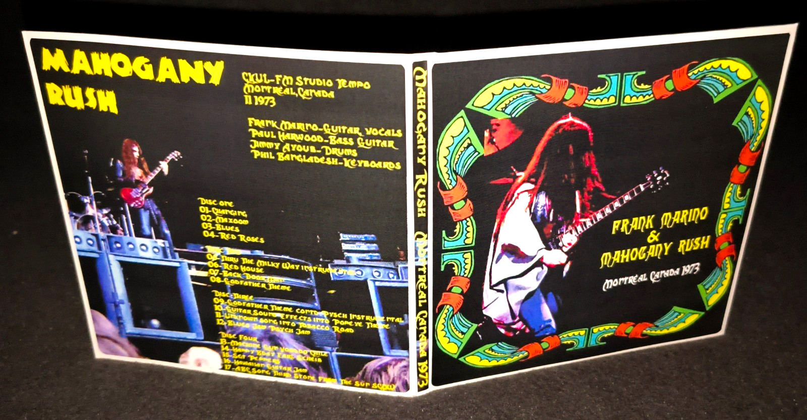 Mahogany Rush Montreal 1973 Gate Fold 4CD NEW