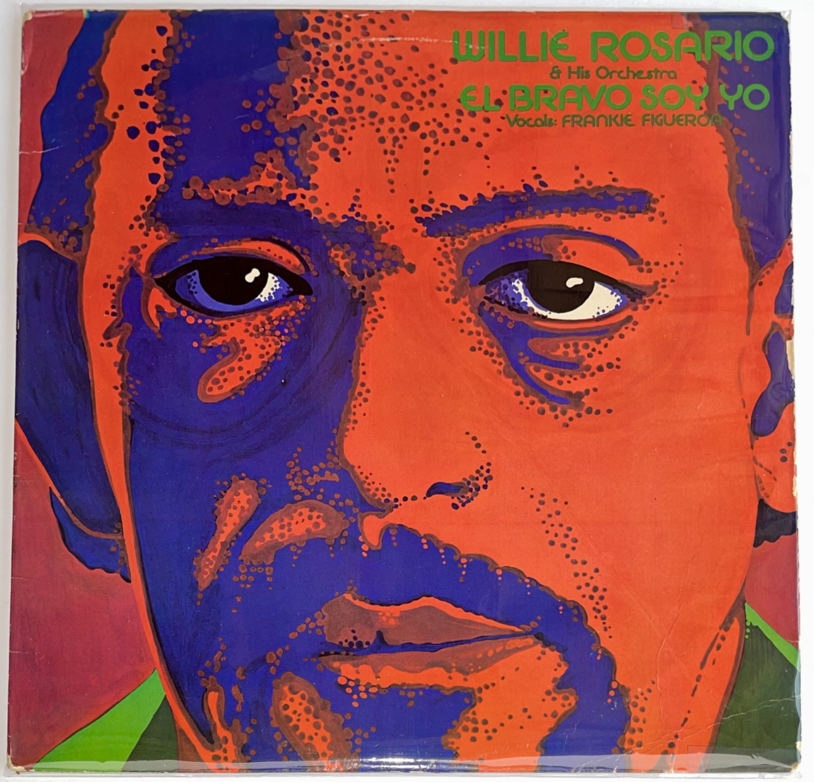 Willie Rosario Vocals Frankie Figueroa ‎– El Bravo Soy Yo - Vinyl Inca 1978 VG+