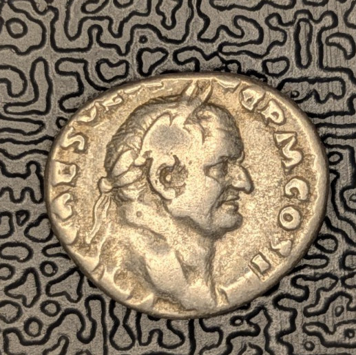 Vespasian AR Silver Denarius Ancient Roman Empire  69-79 AD**Very Nice Coin**