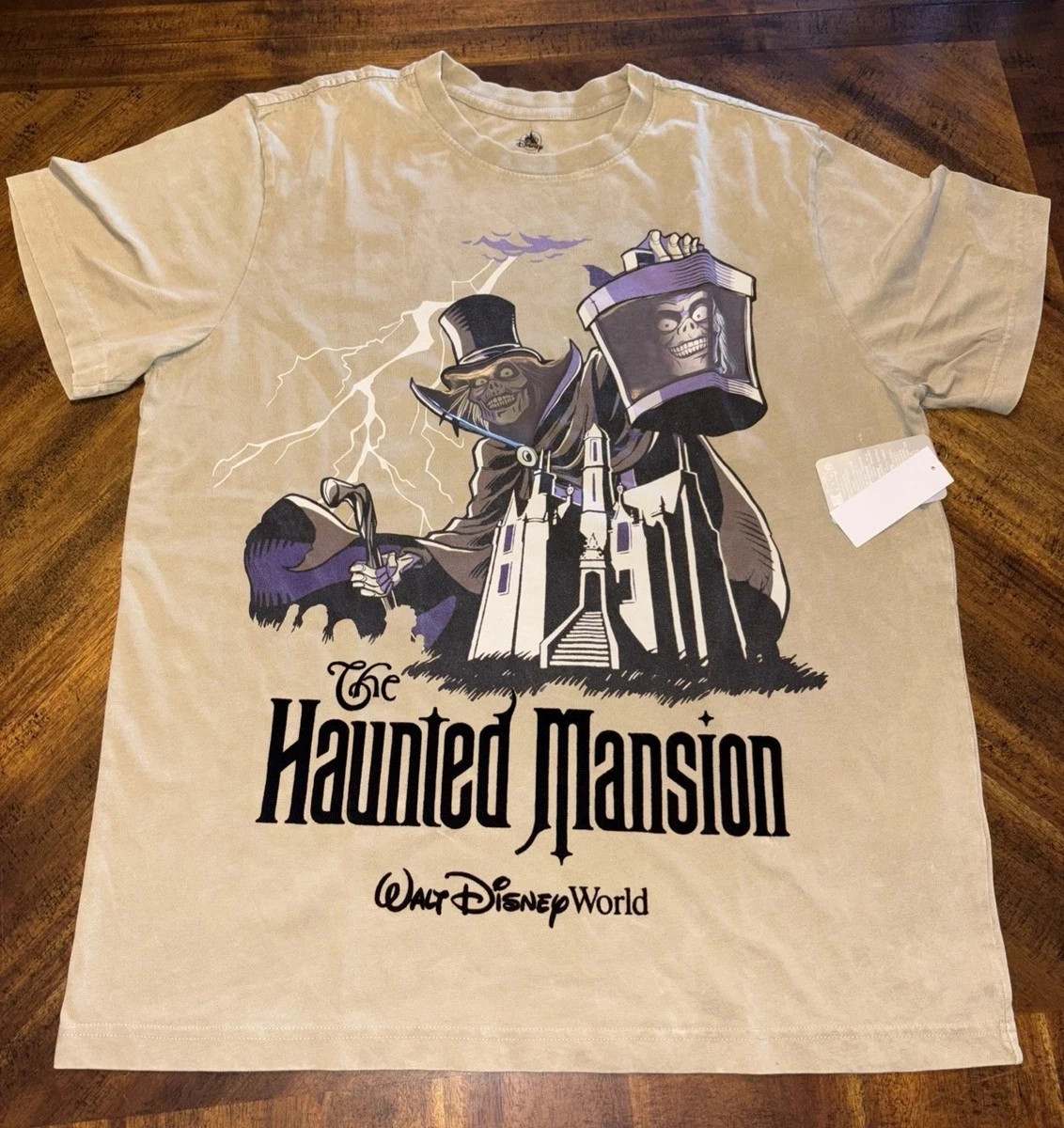 Haunted Mansion 2025 Hatbox Ghost Disney Parks Attraction Tee