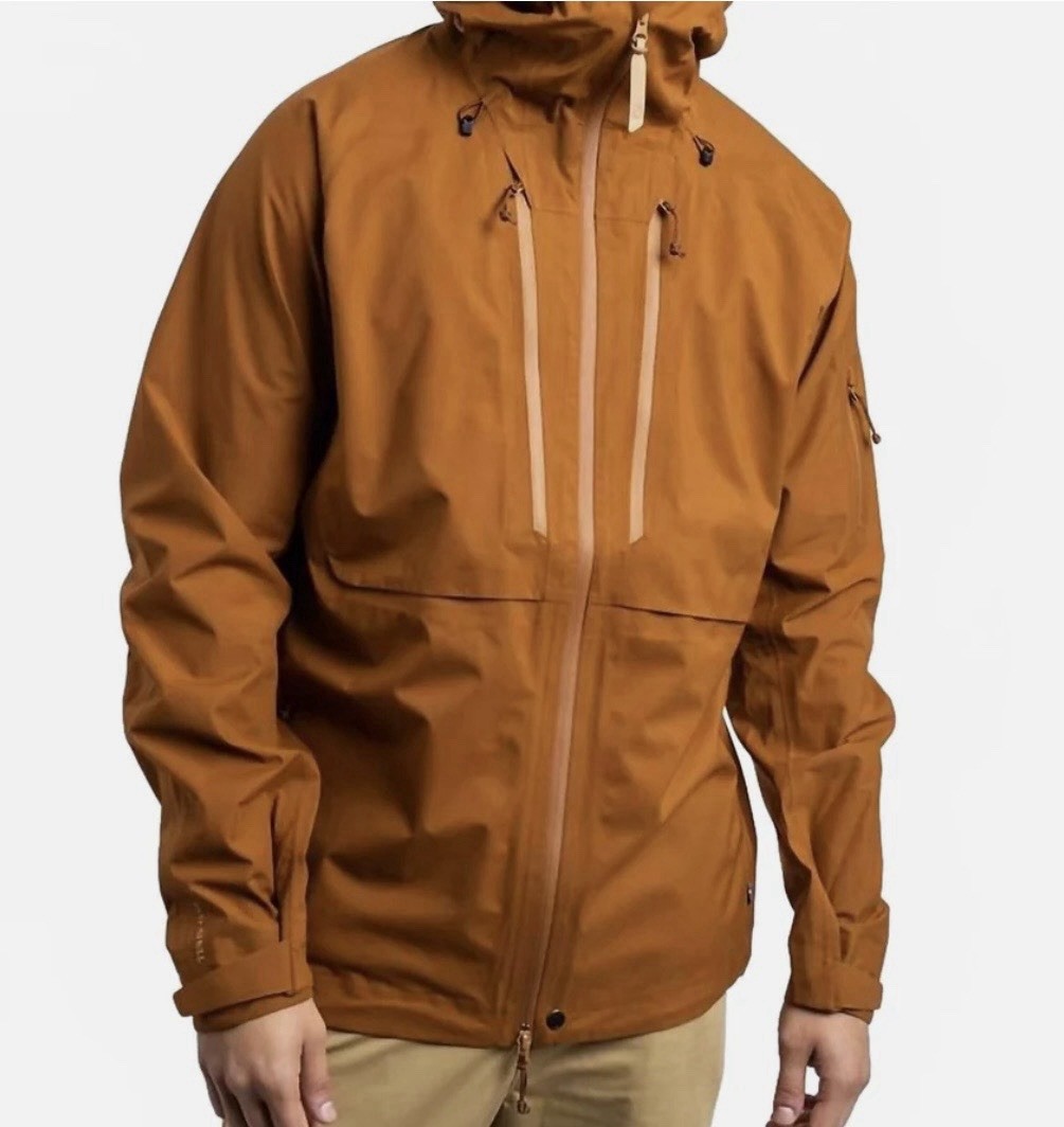 Fjallraven Keb Eco Shell Jacket-Men\'s Size XL Brown $500