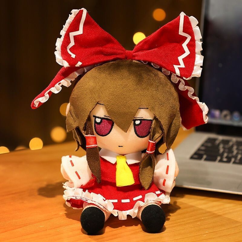 TouHou Project Fumo Fumo 20CM Plush Series Hakurei Reimu Toy Doll Christmas Gift
