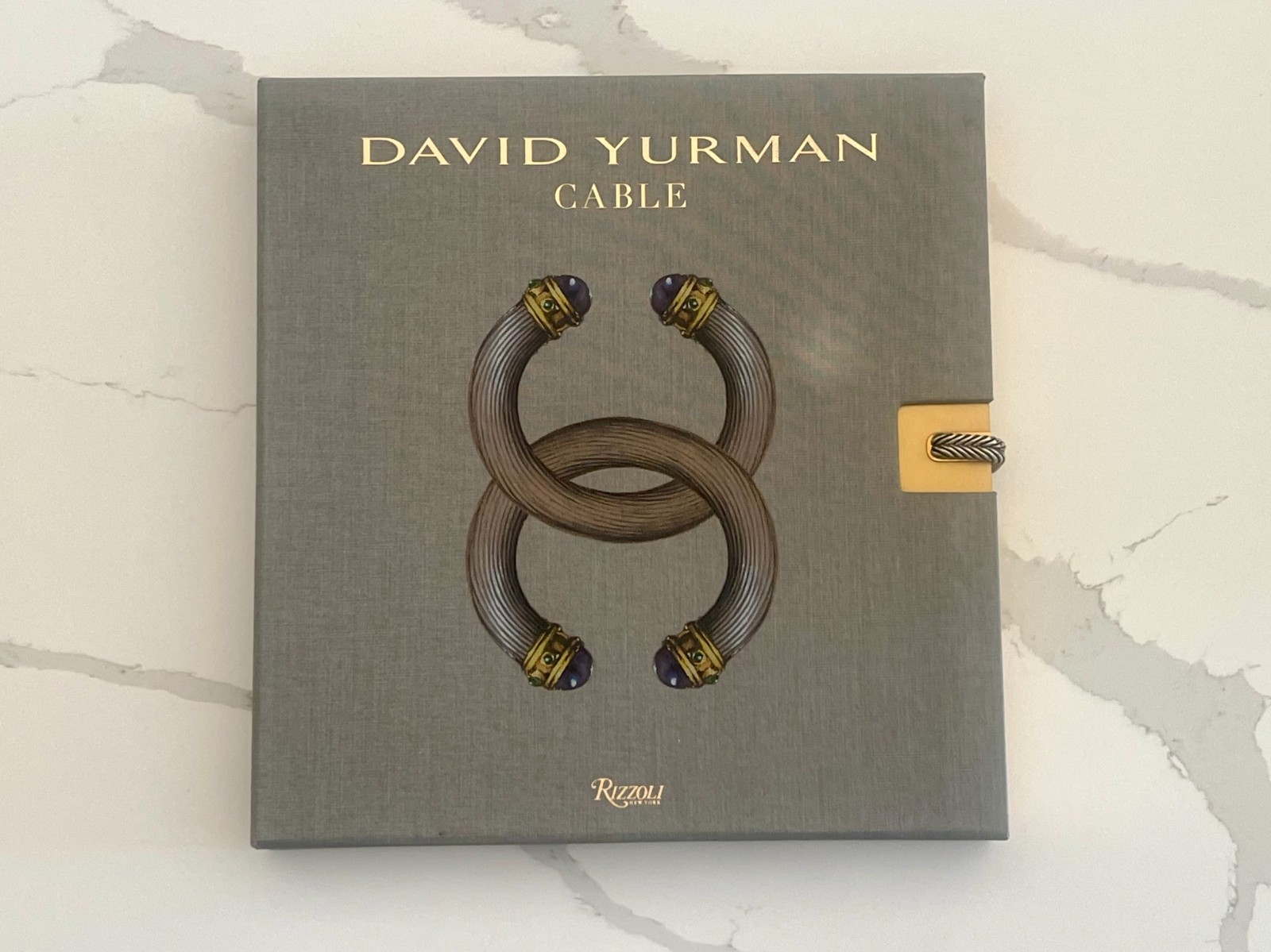 David Yurman - Cable | Hardcover Book by David Yurman (Rizzoli) English Jewelry David Yurman - Cable | Hardcover Book by David Yurman (Rizzoli) English Jewelry