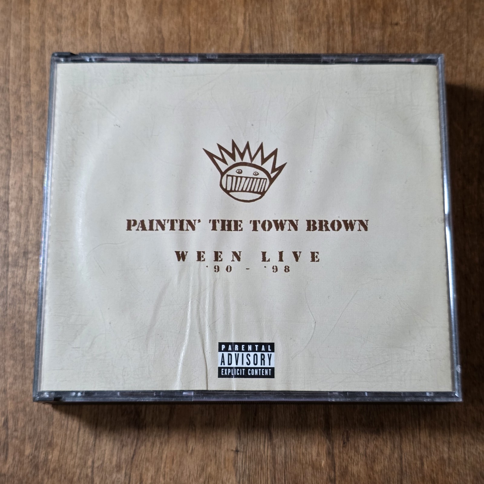 Ween - Paintin The Town Brown CD Live 1999 2 Disc Set Alternative Rock Rare HTF Ween - Paintin The Town Brown CD Live 1999 2 Disc Set Alternative Rock Rare HTF