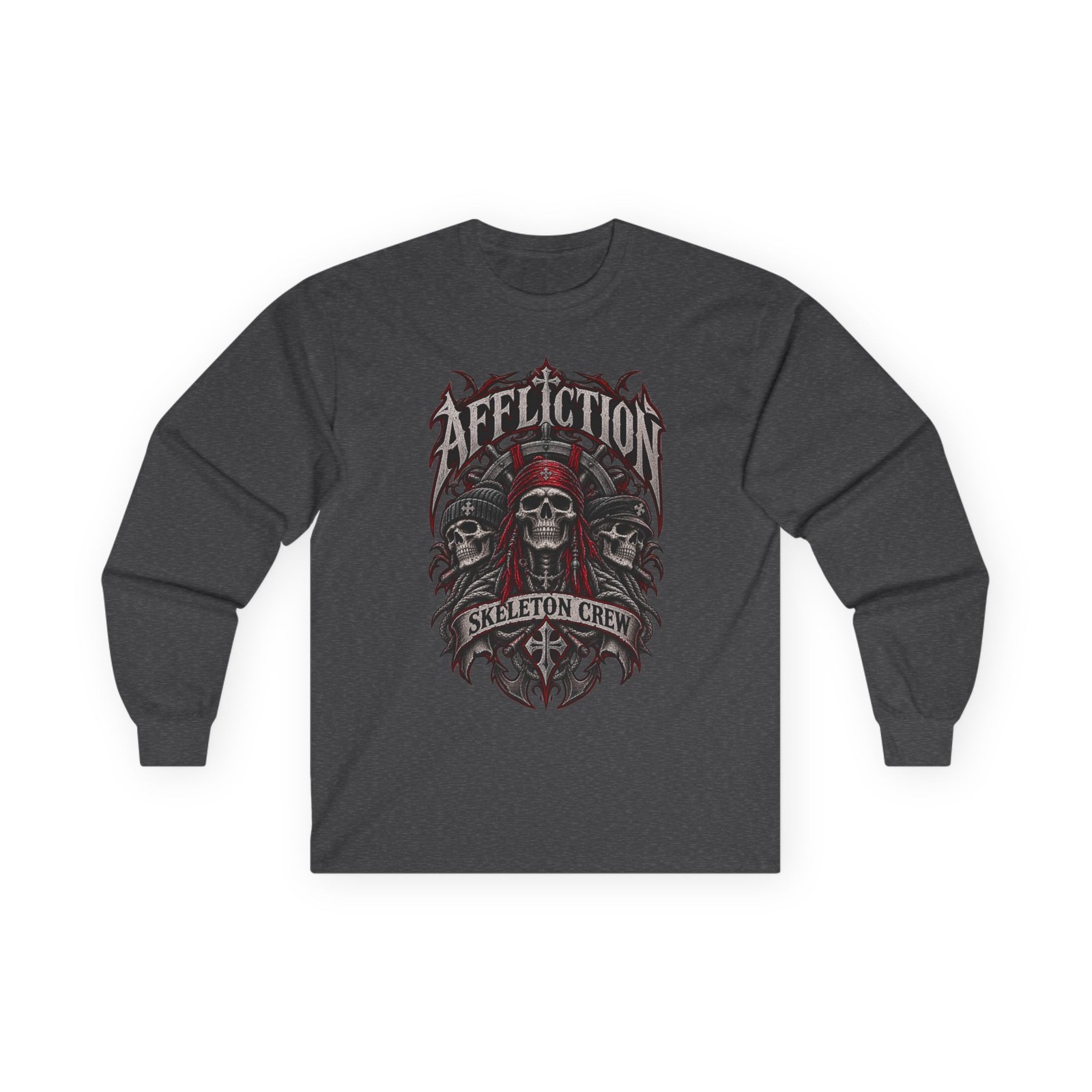 Affliction Skeleton Crew | Unisex Ultra Cotton Long Sleeve Tee