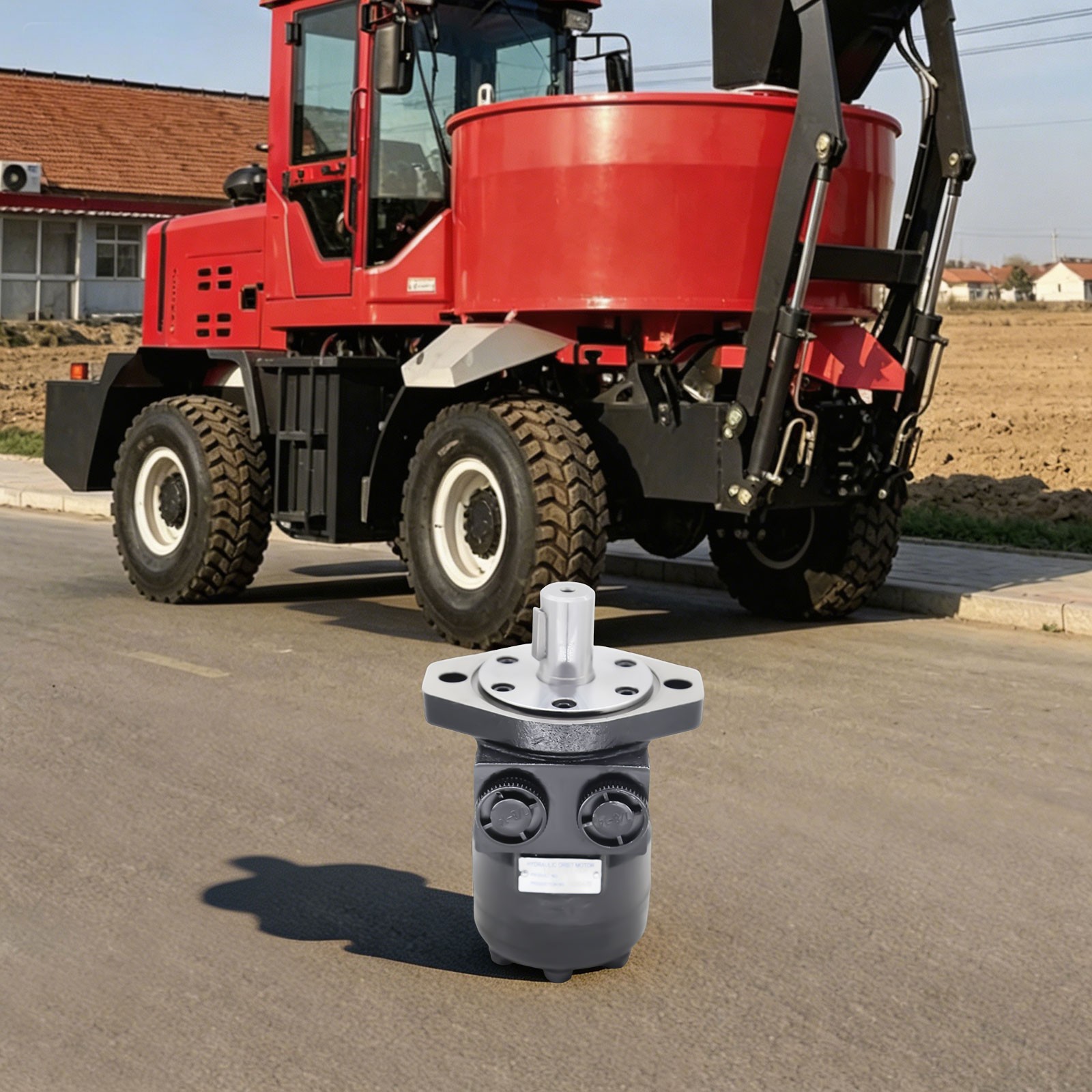 10KW Hydraulic Motor,Black Replacement Hydraulic Motor,Hydraulic Motor Cast Iron