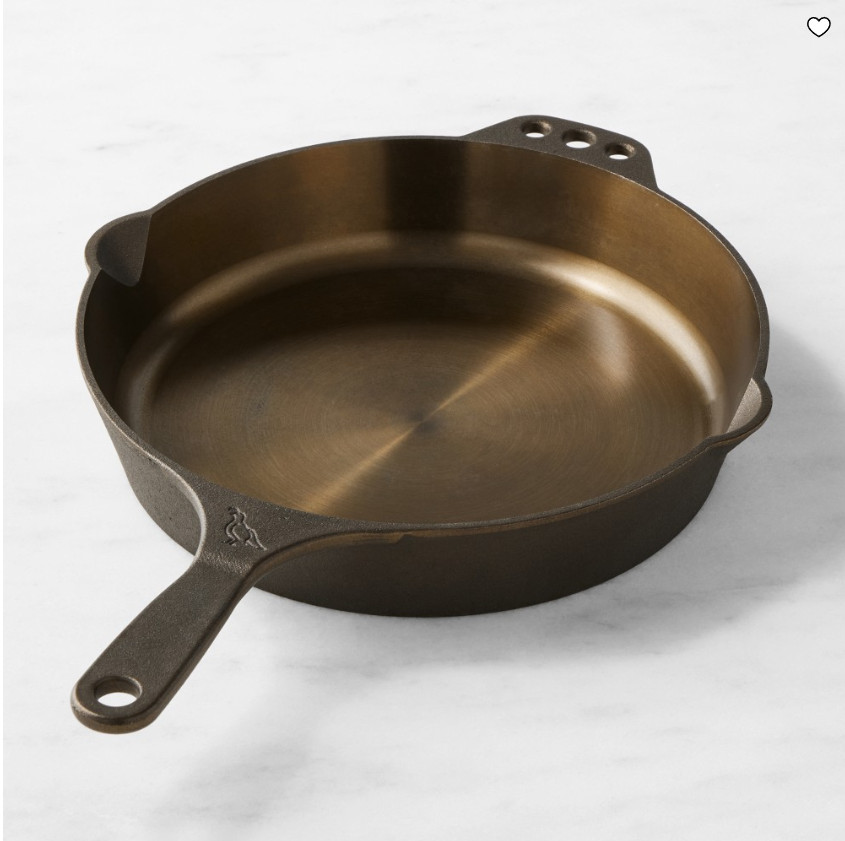 Smithey Seasoned Cast Iron Classic Skillet Frying Pan Cookware Heavy Duty