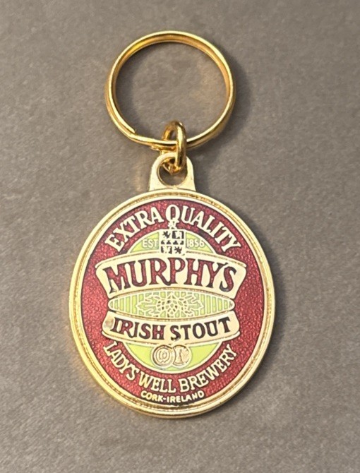 MURPHY\'S IRISH STOUT (1.8oz) KEYCHAIN MURPHY\'S IRISH STOUT (1.8oz) KEYCHAIN