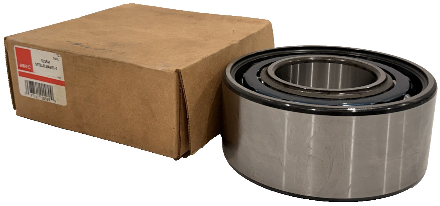 NEW MRC 5315M DOUBLE ROW ANGULAR CONTACT BALL BEARING STEEL/C3/ABEC-1