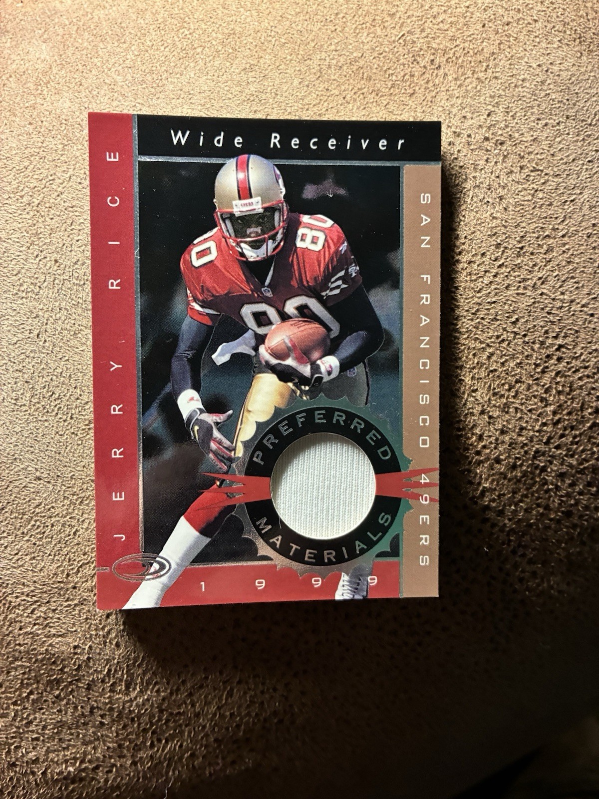 1999 Donruss Preferred QBC Preferred Materials Jerry Rice 134/150A Plus 23 Cards 1999 Donruss Preferred QBC Preferred Materials Jerry Rice 134/150A Plus 23 Cards